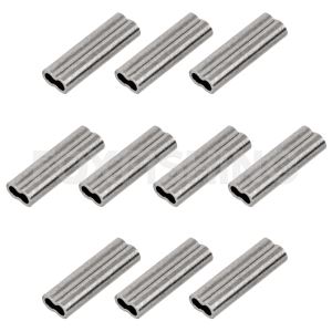 Обжимные трубки для поводков Nautilus Slives tube Double brass 1,0*2,2*8мм 10шт. (Цены, отзывы)