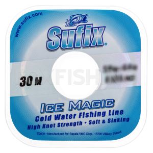Леска Sufix Ice Magic 30м. 0.085мм. CLEAR (Цены, отзывы)