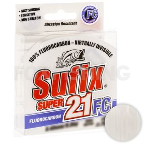 Флюорокарбон Sufix Super 21 Fluorocarbon 150м. 0.35мм. CLEAR (Цены, отзывы)