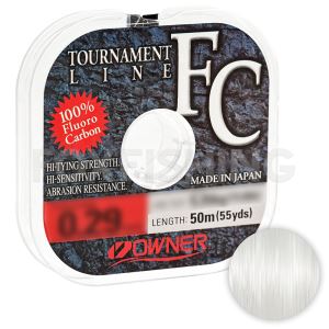 Флюорокарбон Owner Tournament Line Fluorocarbon 50м. 0.29мм. CLEAR (Цены, отзывы)