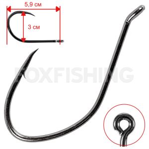 Крючки Flagman Catfish Hook 6/0 (5шт.) (Цены, отзывы)