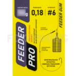 Оснастка для фидера Dunaev art. Inline Feeder Gum c кормушкой 50гр. 1шт. (Цены, отзывы)