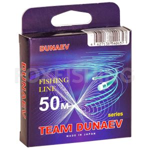 Леска Dunaev Team 0,104мм. 50м. /прозрачный (Цены, отзывы)