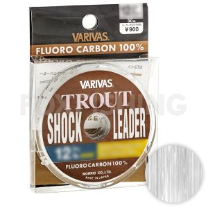 Флюорокарбон Varivas Trout Shock Leader Fluoro 30м. 0.260мм. CLEAR (Цены, отзывы)