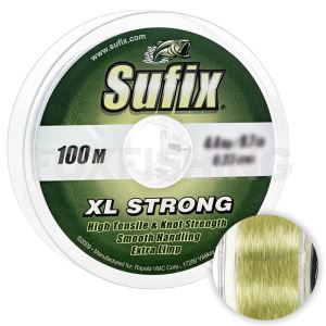 Леска Sufix Xl Strong 0,4мм. 13кг. 100м. /зелено-лимонный (Цены, отзывы)