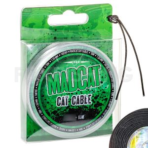 Поводковый материал Madcat Cat Cable 10m — 1.35mm — 160kg (Цены, отзывы)