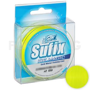 Леска Sufix Ice Magic 50м. 0,135 мм. YELLOW (Цены, отзывы)