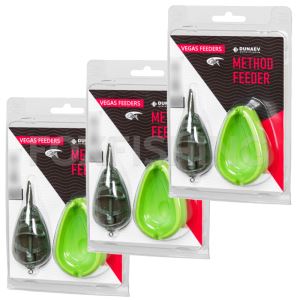 Кормушка Vegas Flat Method (1+1) 80G с уплотнителем / LZW139-3шт (Цены, отзывы)
