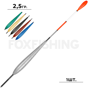 Поплавок Expert 201-01 2,5гр. 17,5см. 1шт. антенна 2/7 мм. /цв. Красный (Цены, отзывы)