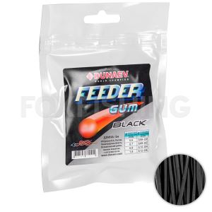 Фидерная резина Dunaev Gum Black 0.7mm (Цены, отзывы)