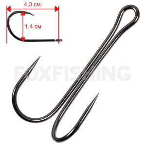 Крючки Trigger Baits Double Hook №1/0 (5шт.) (Цены, отзывы)