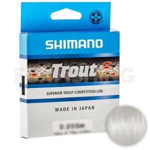 Леска Shimano Trout 0,205мм. 4,25кг. 150м. /прозрачный (Цены, отзывы)