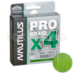 Плетёный шнур Nautilus Pro Braid X4 150м. 0.10мм. Army Green (Цены, отзывы)