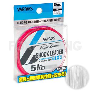 Флюорокарбон Varivas Light Game Shock Leader TITANIUM COAT 30м. 0,165мм. CLEAR (Цены, отзывы)