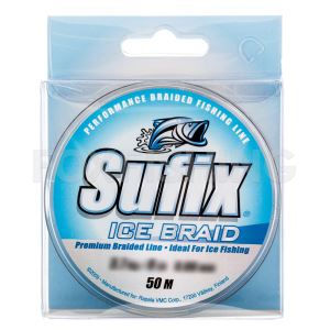 Плетёный шнур Sufix Ice Braid 50м. 0.14мм. BLUE (Цены, отзывы)