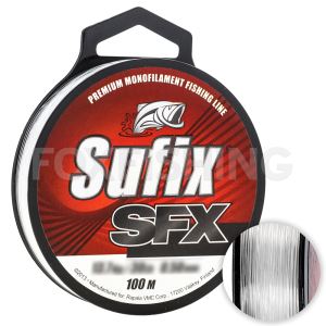 Леска Sufix Sfx 0,12мм. 1,25кг. 100м. /прозрачный (Цены, отзывы)