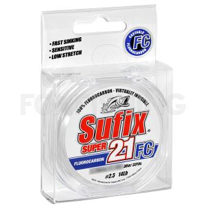 Флюорокарбон Sufix Super 21 Fluorocarbon 30м. 0.30мм. CLEAR (Цены, отзывы)